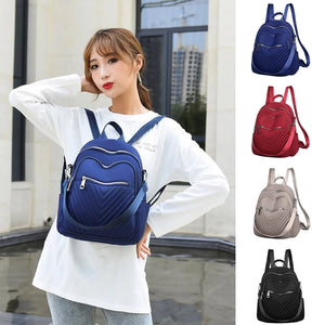 Embroidered Water Proof Cloth Fabric Large Cat Backpack for Teens