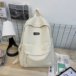 Canvas Backpack for School Teenagers Girls Woman Rucksack Mochila