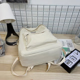 Canvas Backpack for School Teenagers Girls Woman Rucksack Mochila