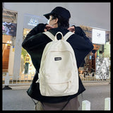Canvas Backpack for School Teenagers Girls Woman Rucksack Mochila