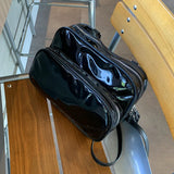 Women's Backpack PU Material High-capacity Schoolbag Slightly Waterproof