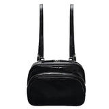 Women's Backpack PU Material High-capacity Schoolbag Slightly Waterproof