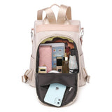 Women's Backpack Ethnic Style Embroidered Water Repellent Leisure Bag