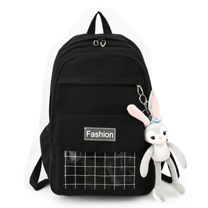 Waterproof Oxford Backpack Large Capacity Travel School Bags For Girls