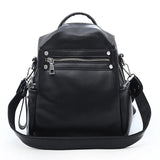 Women's PU Leather Shoulder Bag Backpack