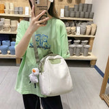 Women's Small Mini Canvas Backpack for Teen Girls