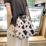 Women's Small Mini Canvas Backpack for Teen Girls