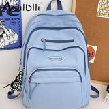 Women's Multi-pocket Casual Backpack for High School Teen