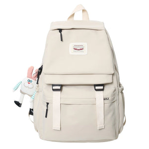 Women's Multi-pocket Backpack for Teenage Girl Boy