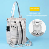 Women's Waterproof USB Laptop Backpack Schoolbag
