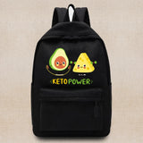 Avocado Series Backpack Women Teen College School Laptop Bag
