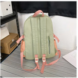 Women's Panelled Waterproof Nylon Travel Backpack