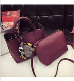 Women's Leather Shoulder Bag, Chic and Practical
