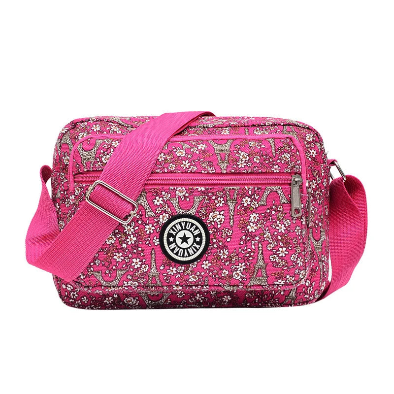 Canvas Shoulder Bag High-capacity Ladies Crossbody Bag