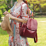 High Female Versatile Shoulder Backpack for Women