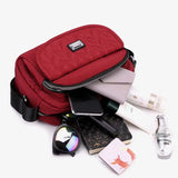 Women's Nylon Crossbody Bag Solid Color Shoulder Bag