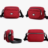 Women's Nylon Crossbody Bag Solid Color Shoulder Bag