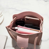 2021 Women's Summer Bucket Shoulder Bag Crossbody Messenger Commuter Satchel