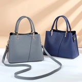 Autumn Ladies Handbag Shoulder Bag Lychee Pattern Foreign Style Women