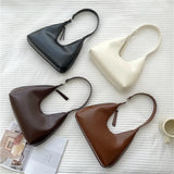 Women's Small Shoulder Bag PU Leather Casual Hobos Bags