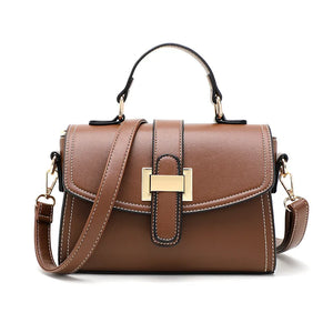Retro Leather Shoulder Bag Women's Handbag Messenger Bag