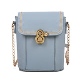 Women's Chain Crossbody Bucket Bag Top Ladies Purse
