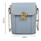Women's Chain Crossbody Bucket Bag Top Ladies Purse