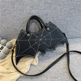 Prank Bat Handbag Messenger Bag PU Bag