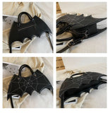 Prank Bat Handbag Messenger Bag PU Bag