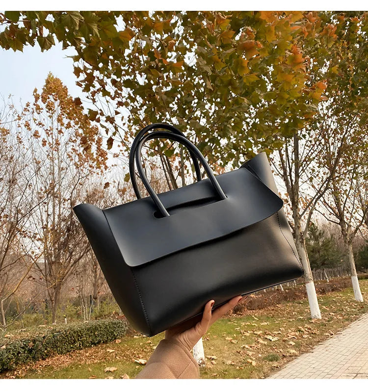 Women's Large Tote Bag Handbag Comutting Versatile Style Capacity Bag