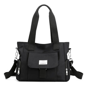 Women's Layered Messenger Bag Oxford Cloth Large Tote Bag