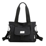Women's Layered Messenger Bag Oxford Cloth Large Tote Bag