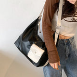 Small PU Leather Shoulder Bag Women's Messenger Handbag