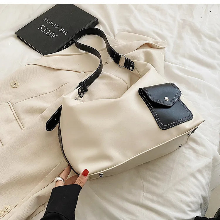 Small PU Leather Shoulder Bag Women's Messenger Handbag