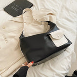 Small PU Leather Shoulder Bag Women's Messenger Handbag