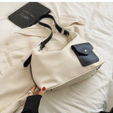Small PU Leather Shoulder Bag Women's Messenger Handbag