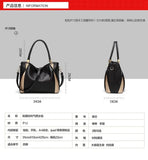 Women's Lychee Pattern Big Tote Bag Mommy Bag Casual Shoulder Bag