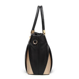 Women's Lychee Pattern Big Tote Bag Mommy Bag Casual Shoulder Bag