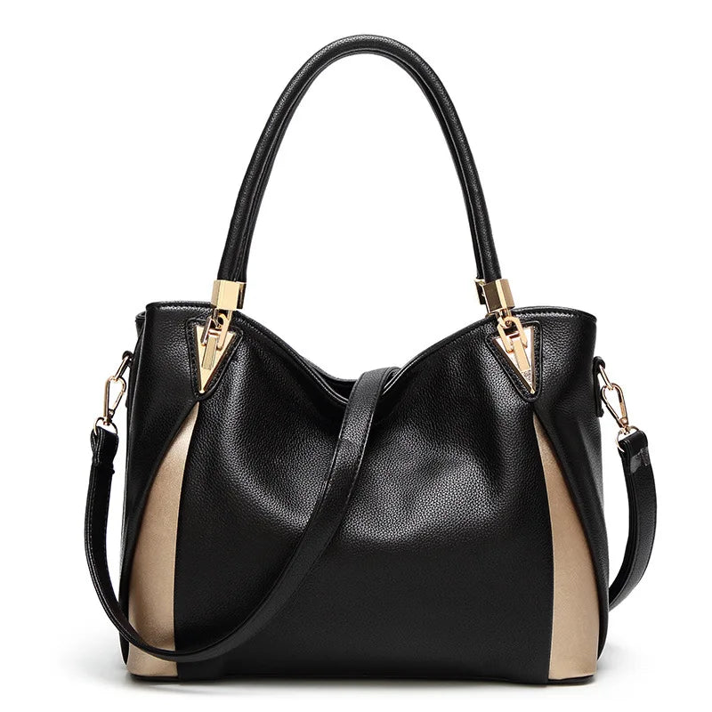 Women's Lychee Pattern Big Tote Bag Mommy Bag Casual Shoulder Bag