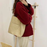 Women's Crocodile Pattern Leather One-Shoulder Big Bag