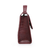 Chic Croc Shoulder Bag for Women