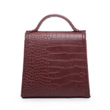 Chic Croc Shoulder Bag for Women