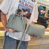 Women's PU Leather Messenger Bag