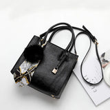 Women's PU Leather Shoulder Bag Tote Crossbody