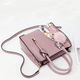Women's PU Leather Shoulder Bag Tote Crossbody