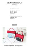 Women's Shoulder Bag Matte Hand Bag Lock Rivet Jelly Bag