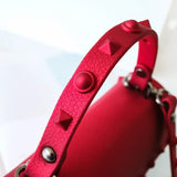 Women's Shoulder Bag Matte Hand Bag Lock Rivet Jelly Bag