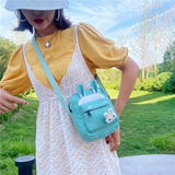 Canvas Messenger Bag Women's Casual Shoulder Bag