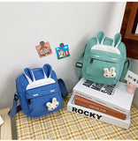 Canvas Messenger Bag Women's Casual Shoulder Bag