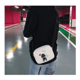 Summer Retro Small Square Bag Pu Shoulder Messenger Bag